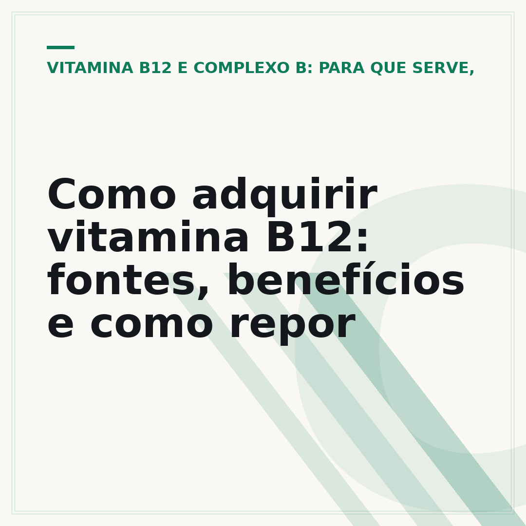 Como adquirir vitamina B12: fontes, benefícios e como repor
