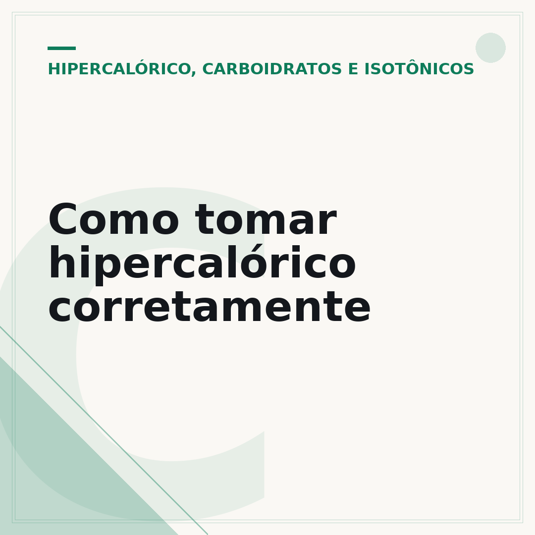 Como tomar hipercalórico corretamente