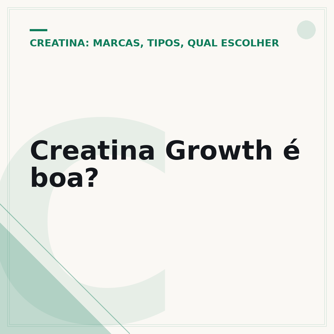 Creatina Growth é boa?