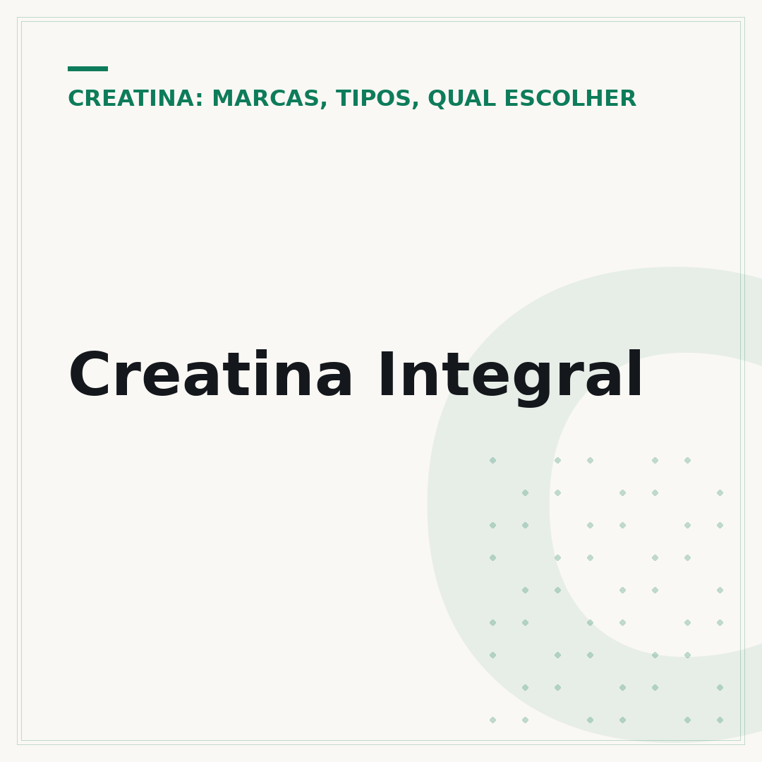 Creatina Integral