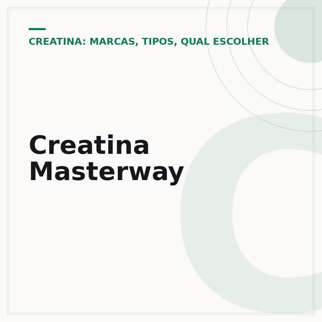 Creatina Masterway