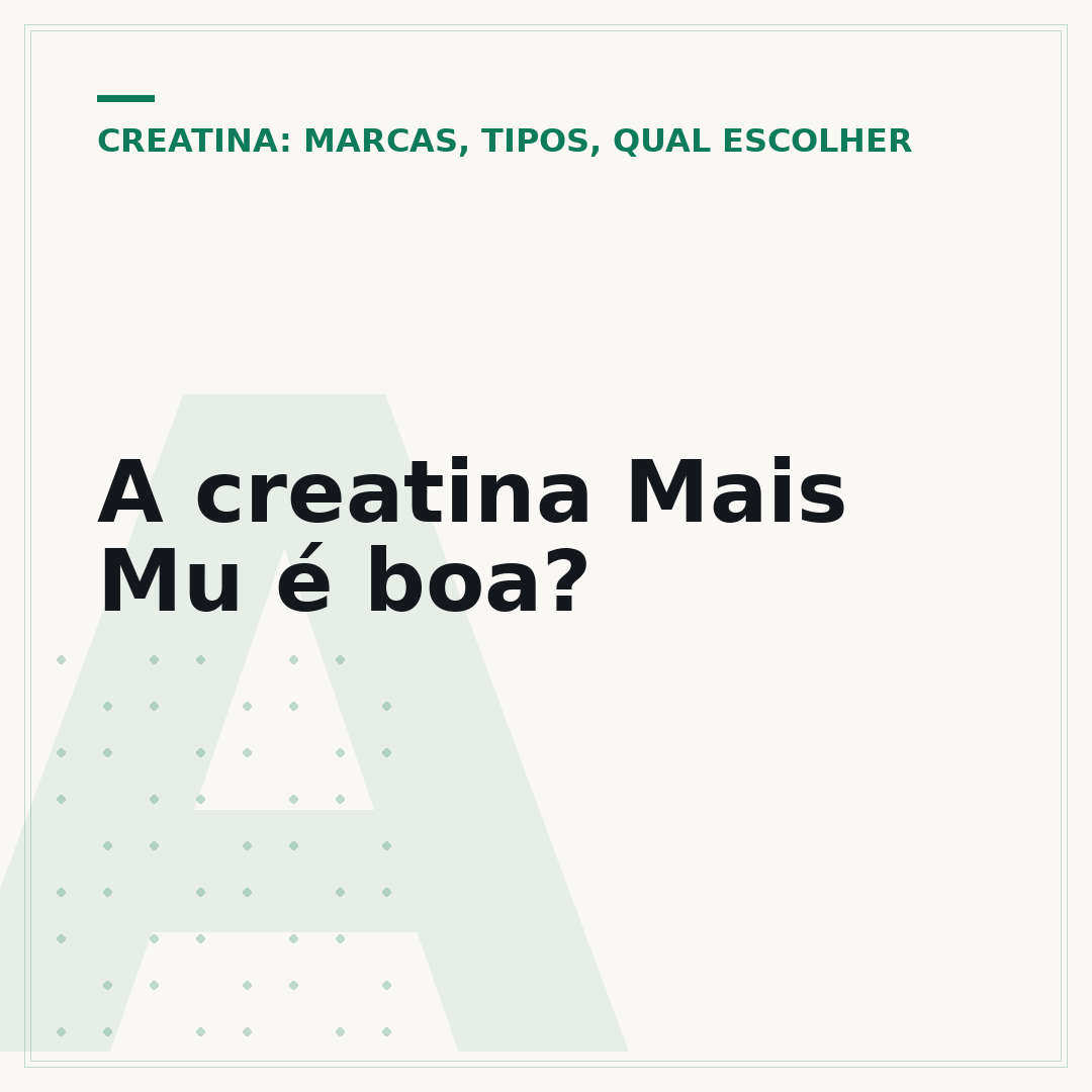 A creatina Mais Mu é boa?