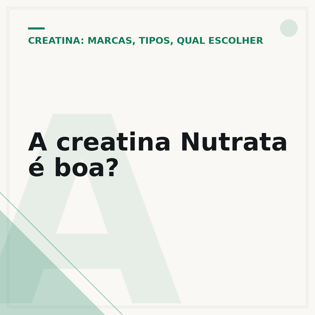 A creatina Nutrata é boa?