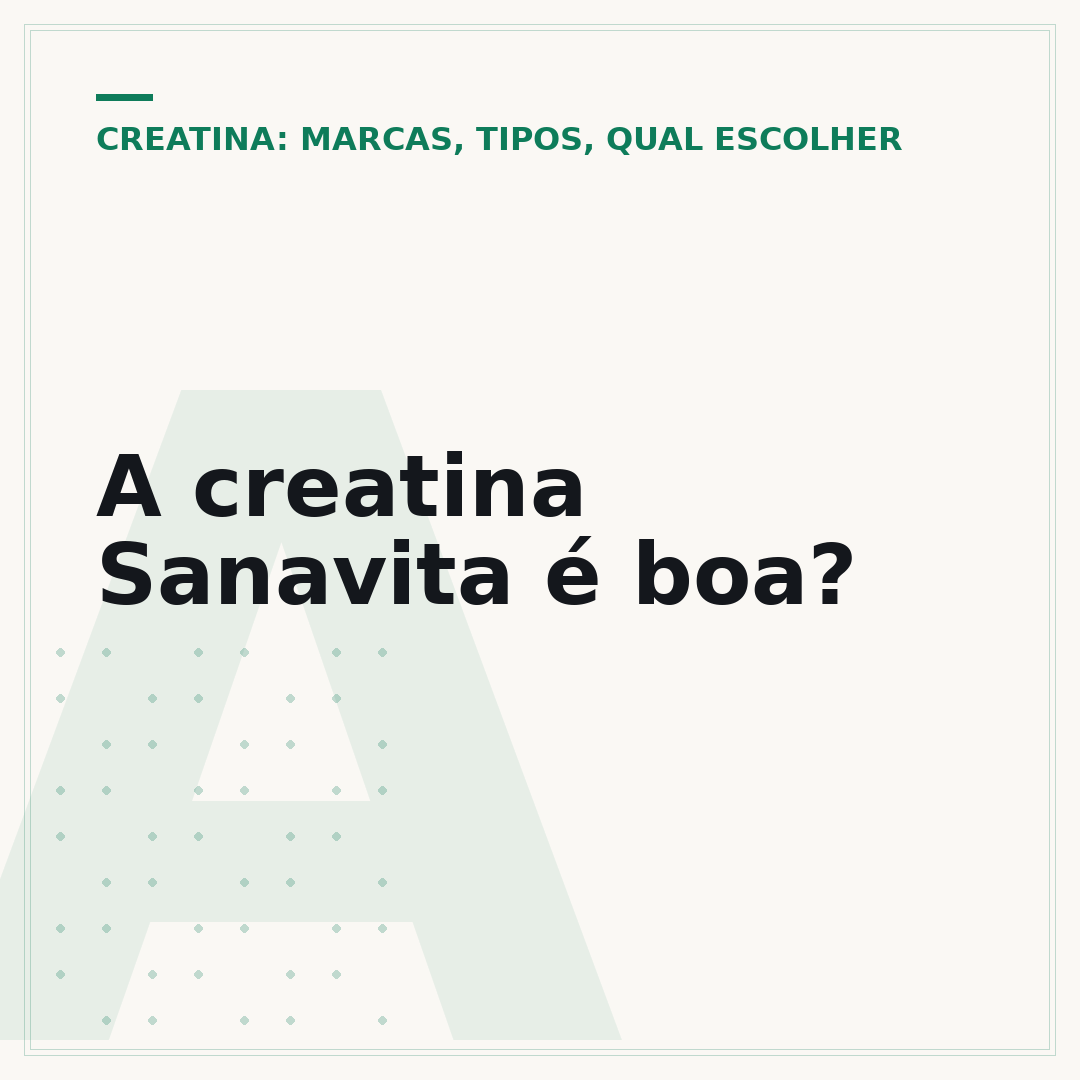 A creatina Sanavita é boa?