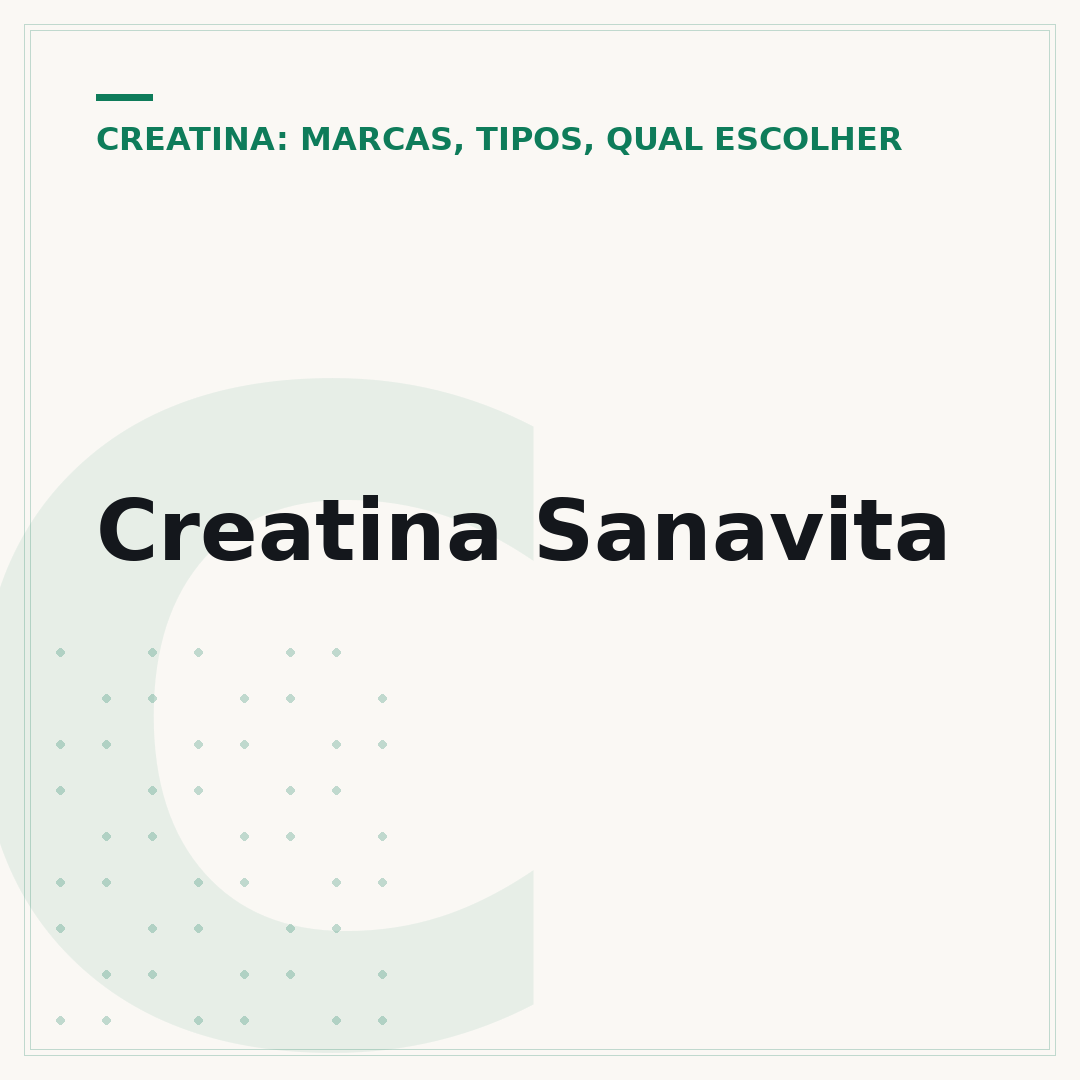 Creatina Sanavita
