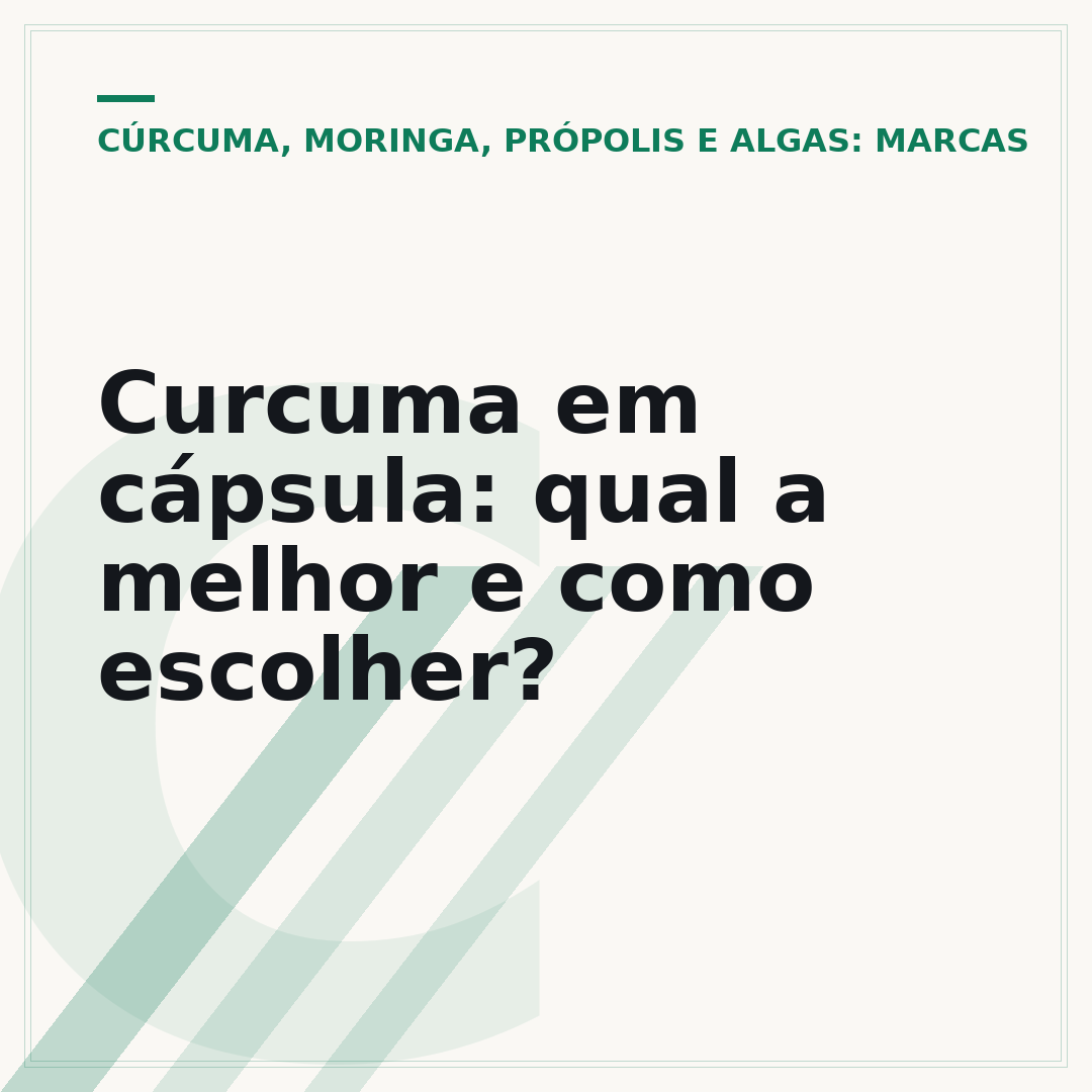 Curcuma em cápsula: qual a melhor e como escolher?