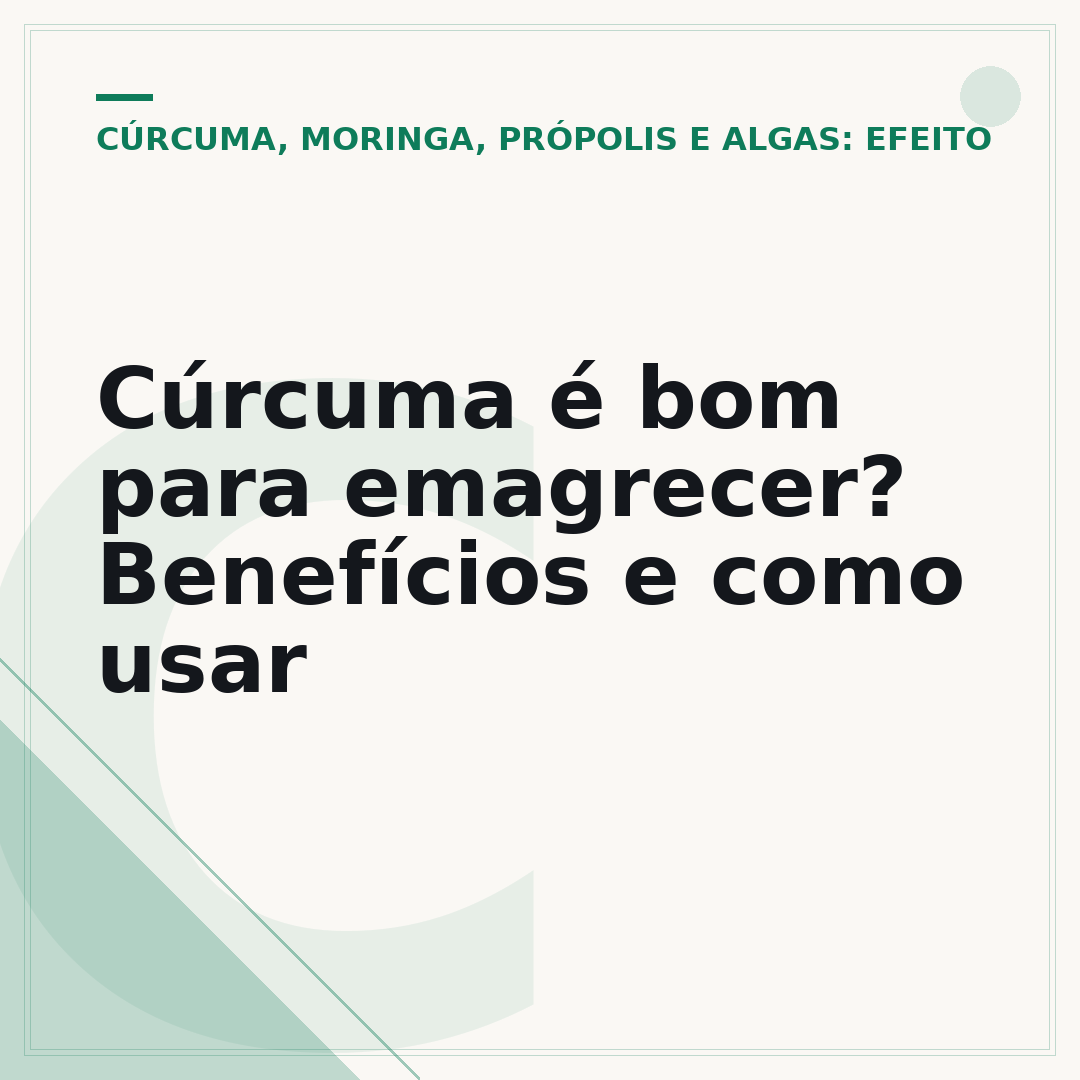 Cúrcuma é bom para emagrecer? Benefícios e como usar