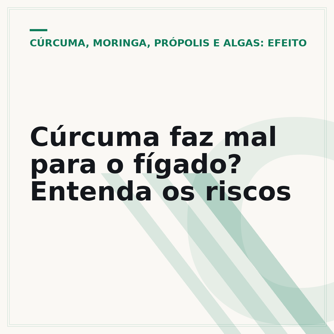 Cúrcuma faz mal para o fígado? Entenda os riscos