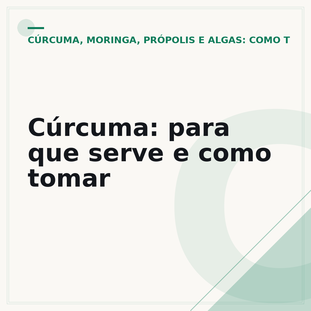 Cúrcuma: para que serve e como tomar