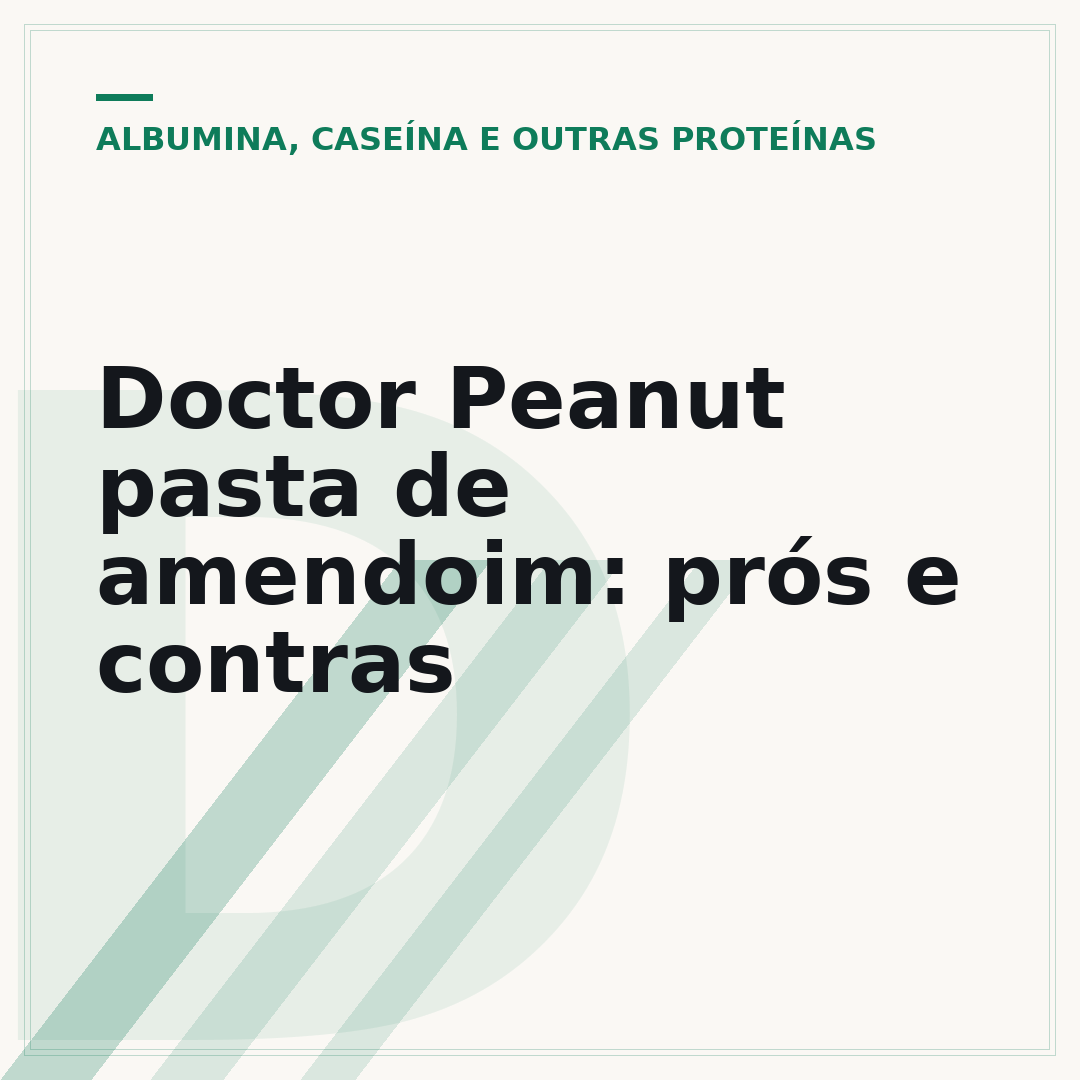 Doctor Peanut pasta de amendoim: prós e contras