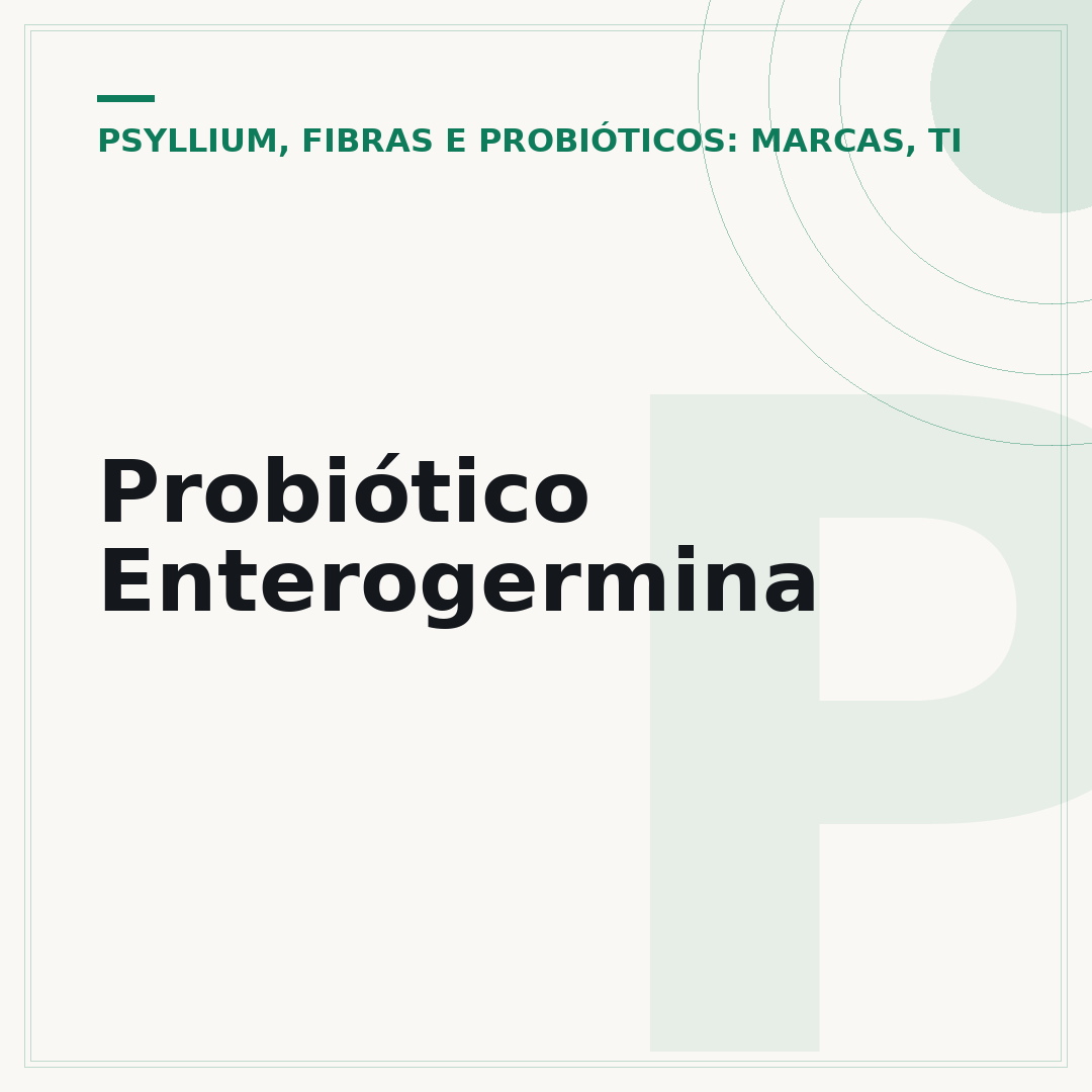 Probiótico Enterogermina
