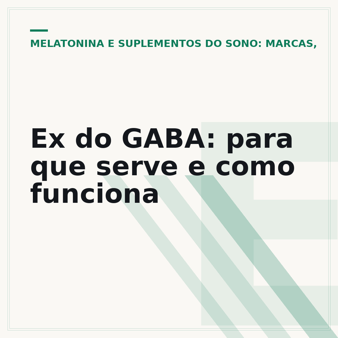 Ex do GABA: para que serve e como funciona