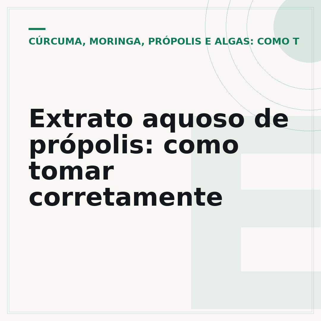 Extrato aquoso de própolis: como tomar corretamente