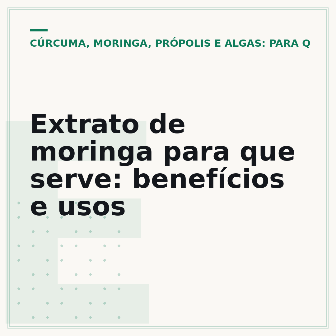 Extrato de moringa para que serve: benefícios e usos