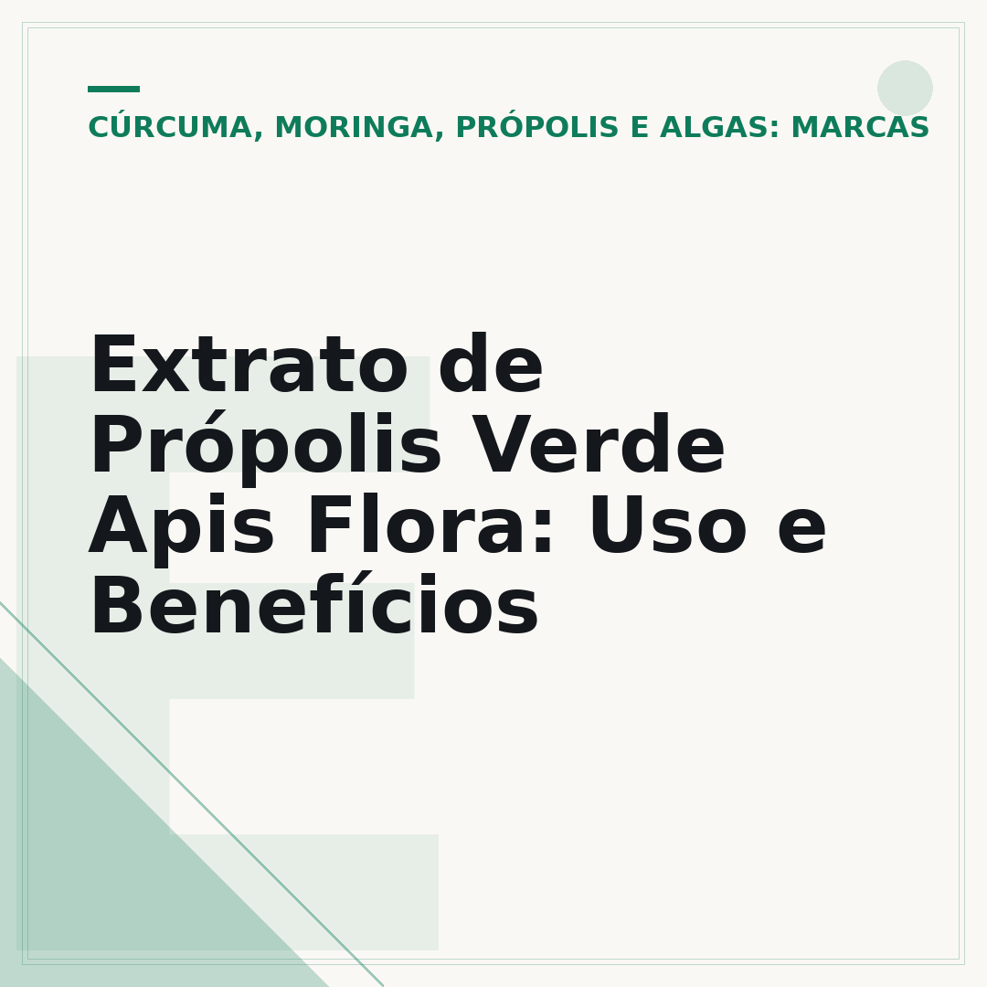 Extrato de Própolis Verde Apis Flora: Uso e Benefícios