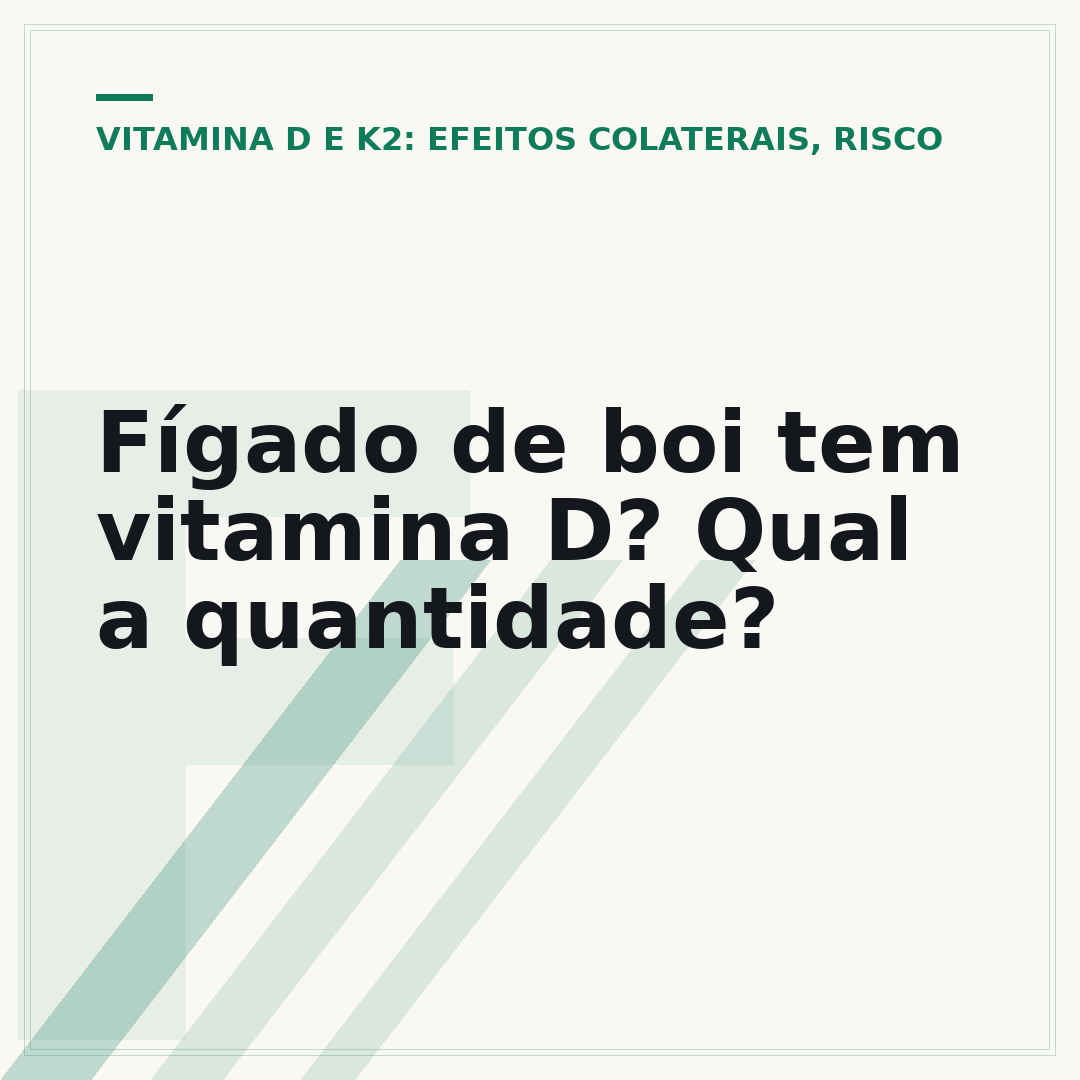 Fígado de boi tem vitamina D? Qual a quantidade?