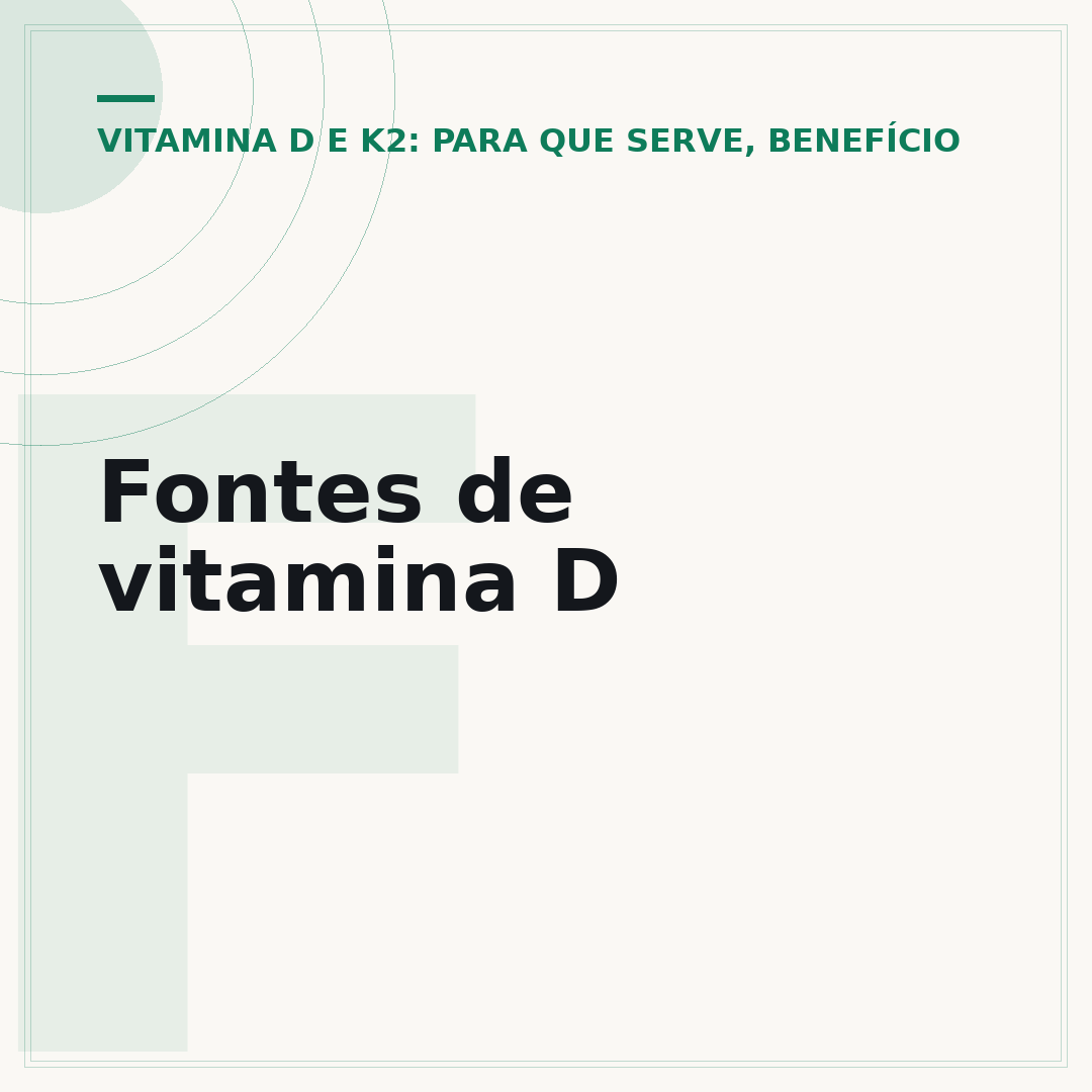 Fontes de vitamina D