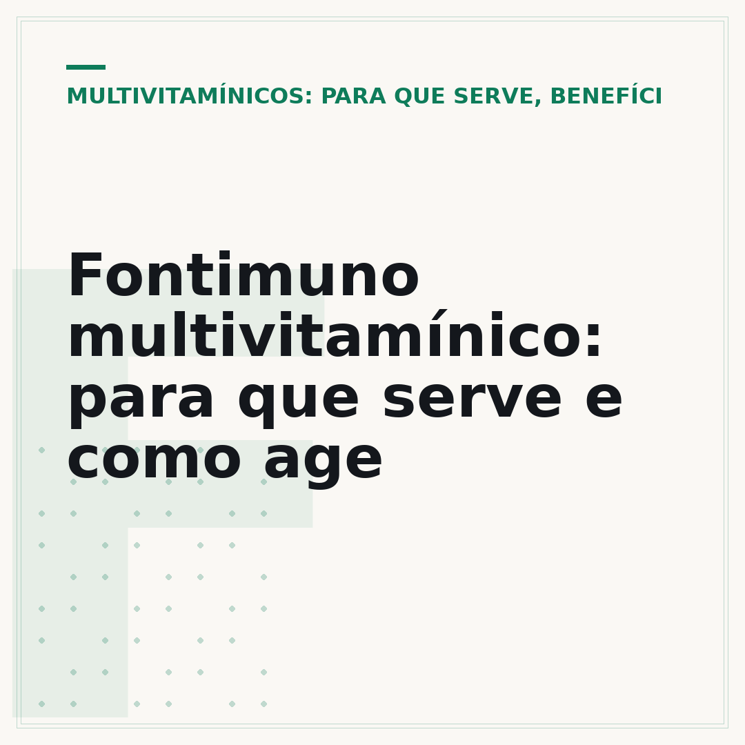 Fontimuno multivitamínico: para que serve e como age
