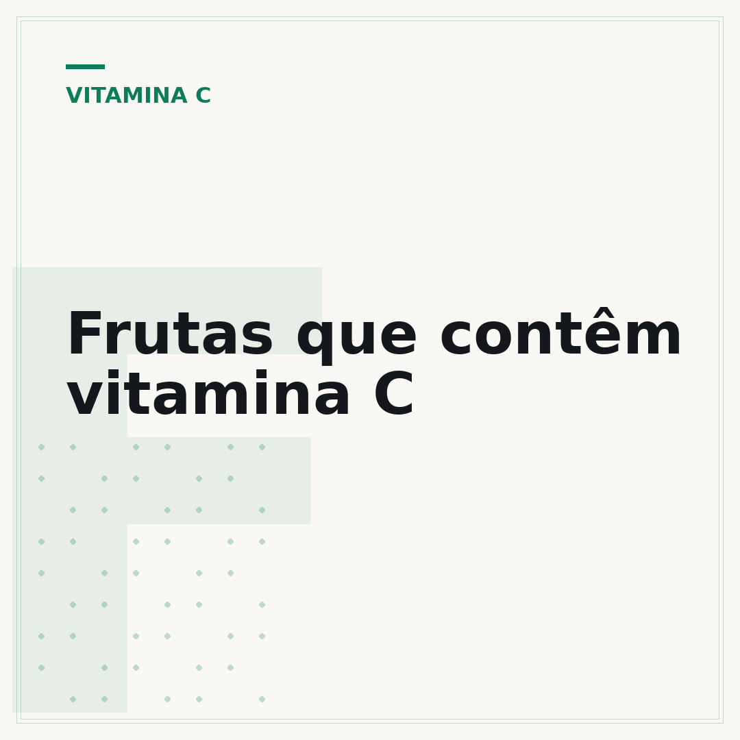 Frutas que contêm vitamina C