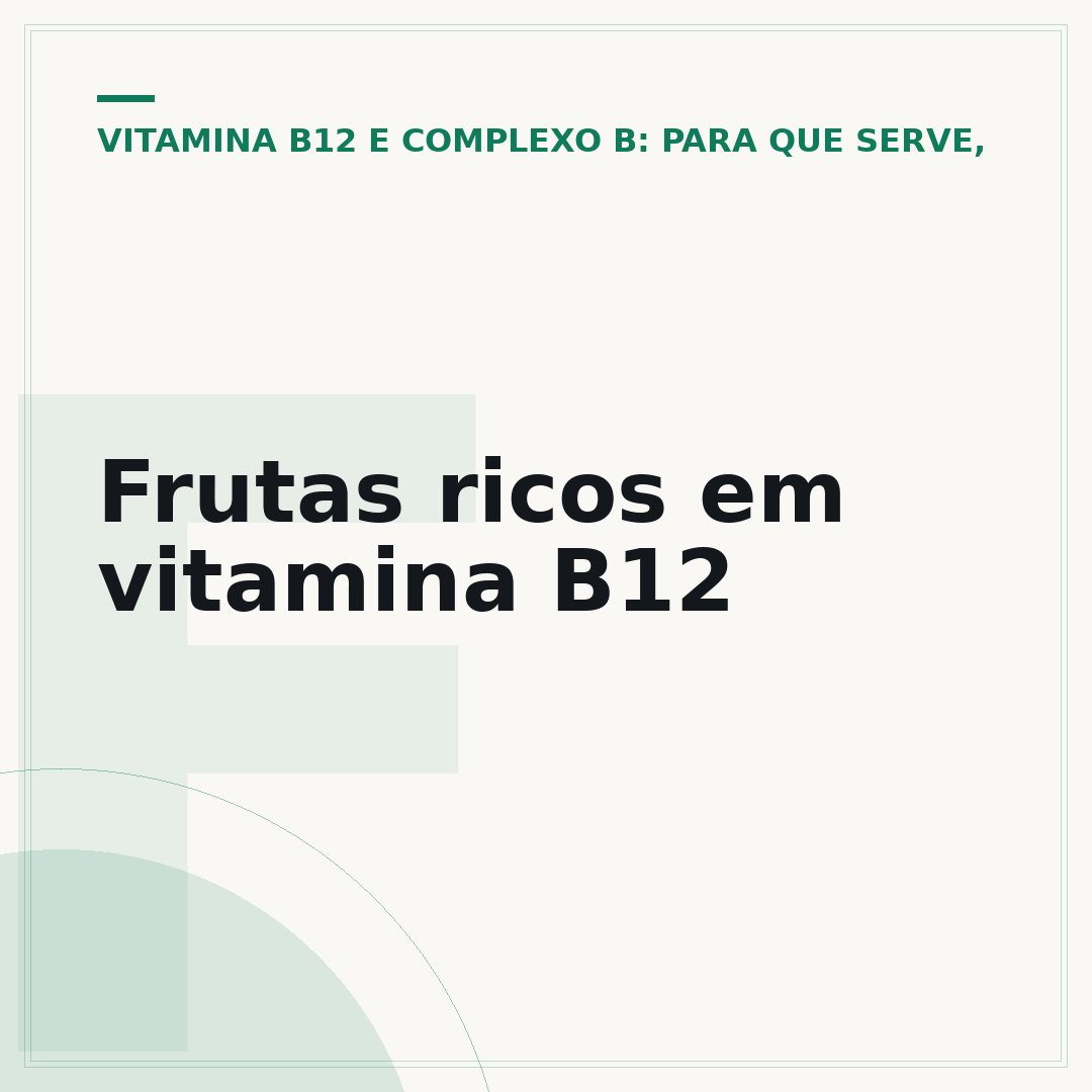 Frutas ricos em vitamina B12