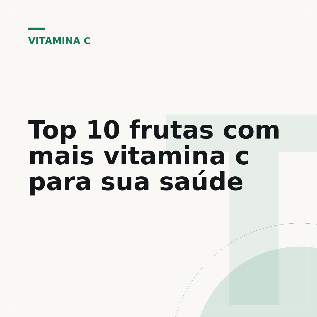 Top 10 frutas com mais vitamina c para sua saúde