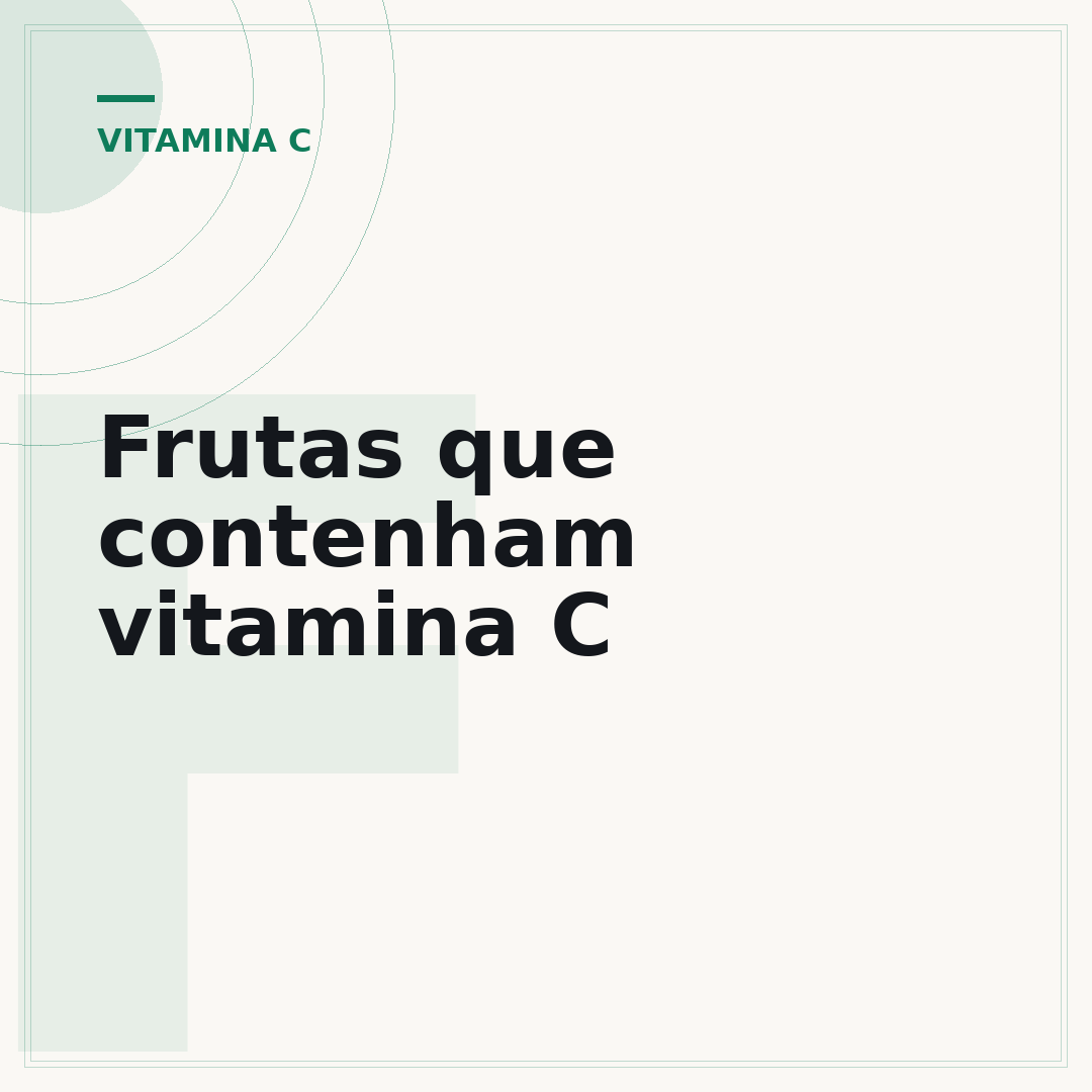 Frutas que contenham vitamina C