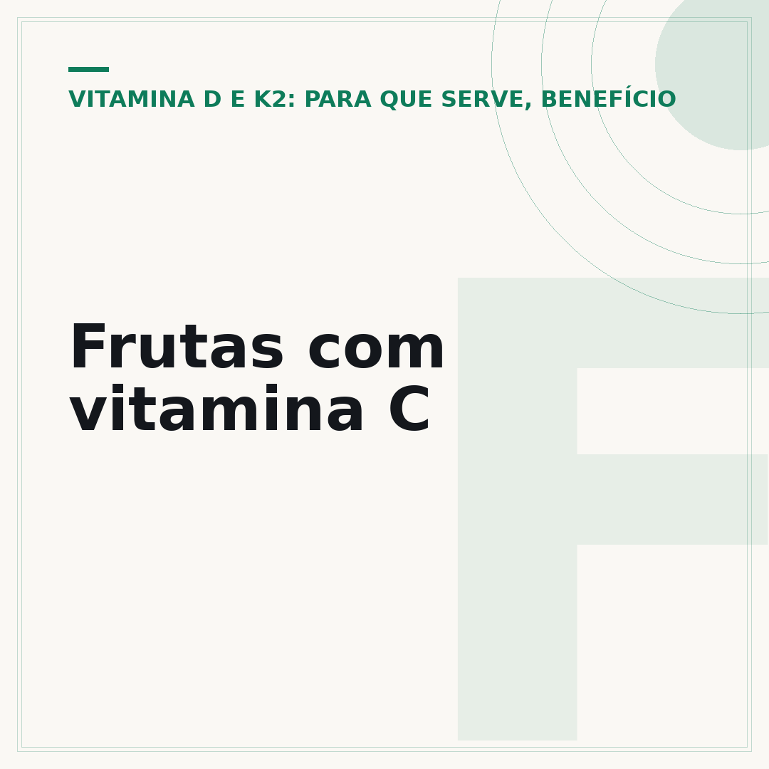 Frutas com vitamina C