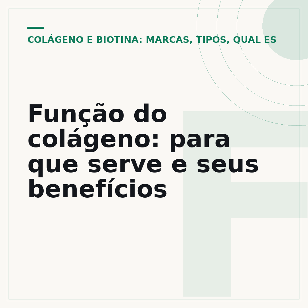 Função do colágeno: para que serve e seus benefícios