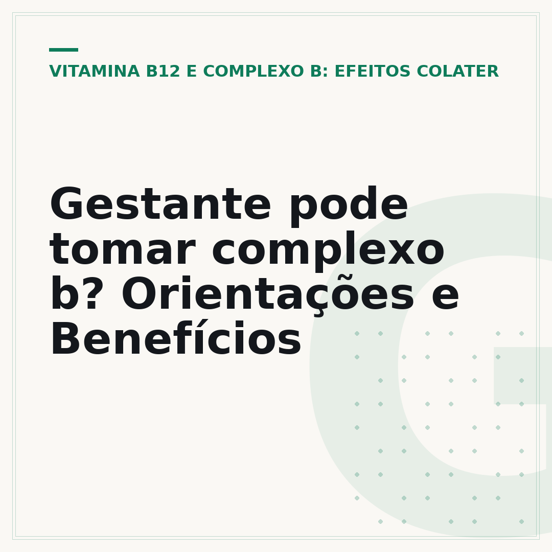 Gestante pode tomar complexo b? Orientações e Benefícios
