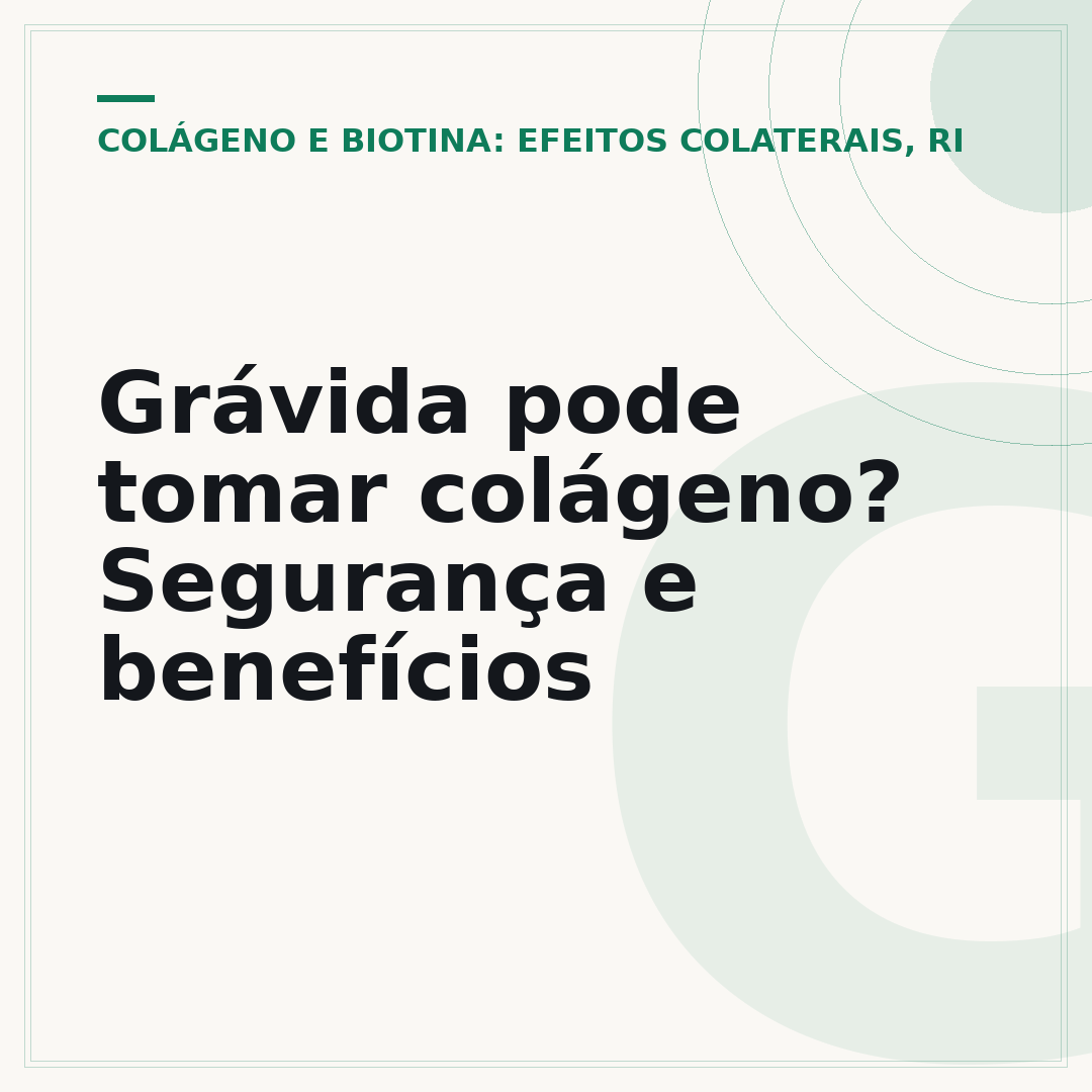 Grávida pode tomar colágeno? Segurança e benefícios