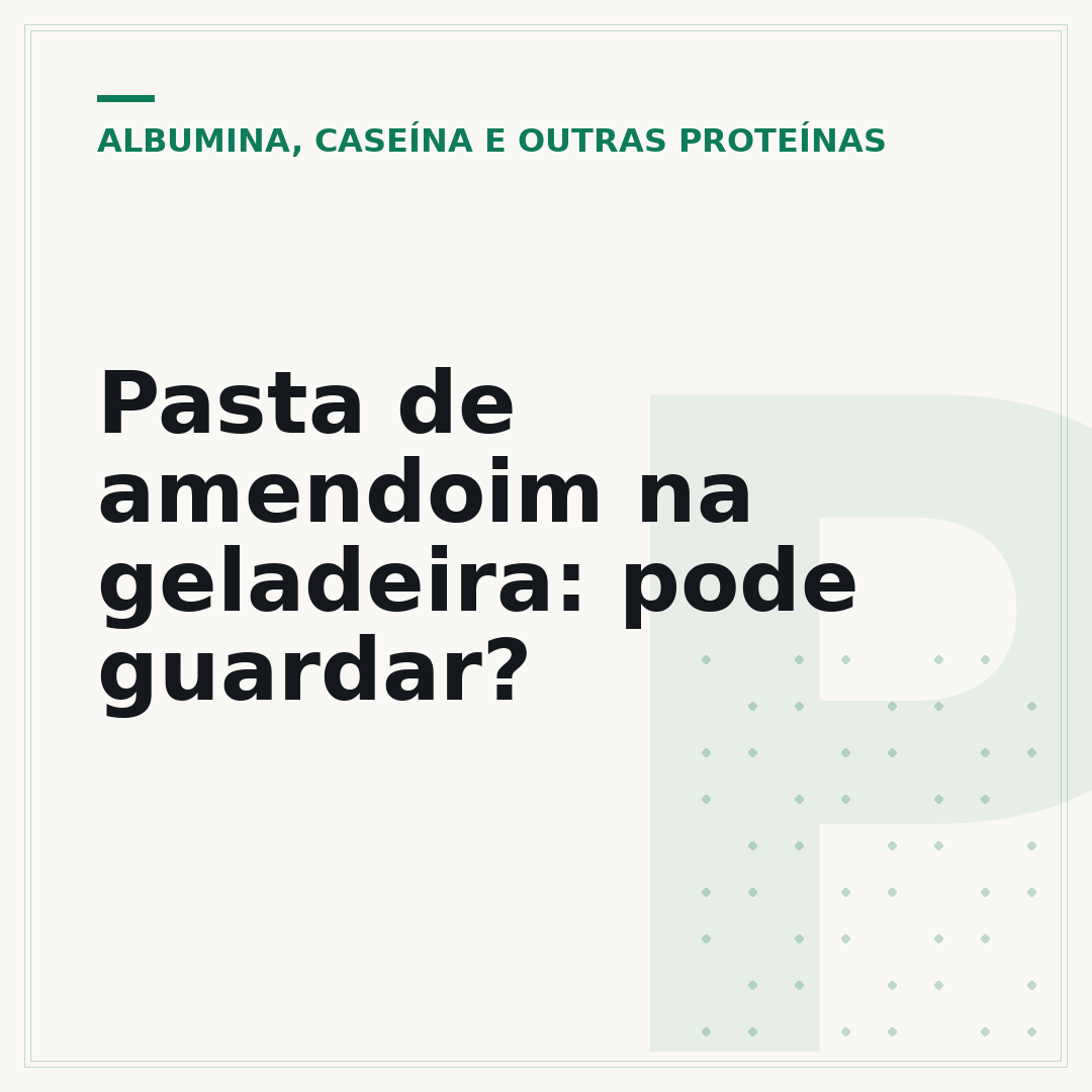Pasta de amendoim na geladeira: pode guardar?