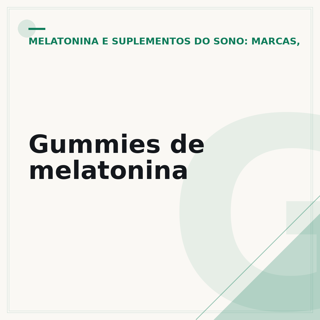 Gummies de melatonina