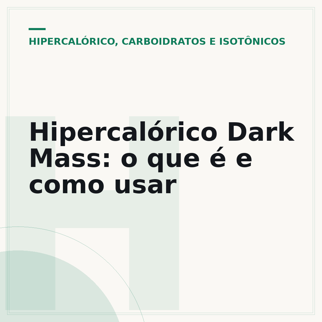 Hipercalórico Dark Mass: o que é e como usar