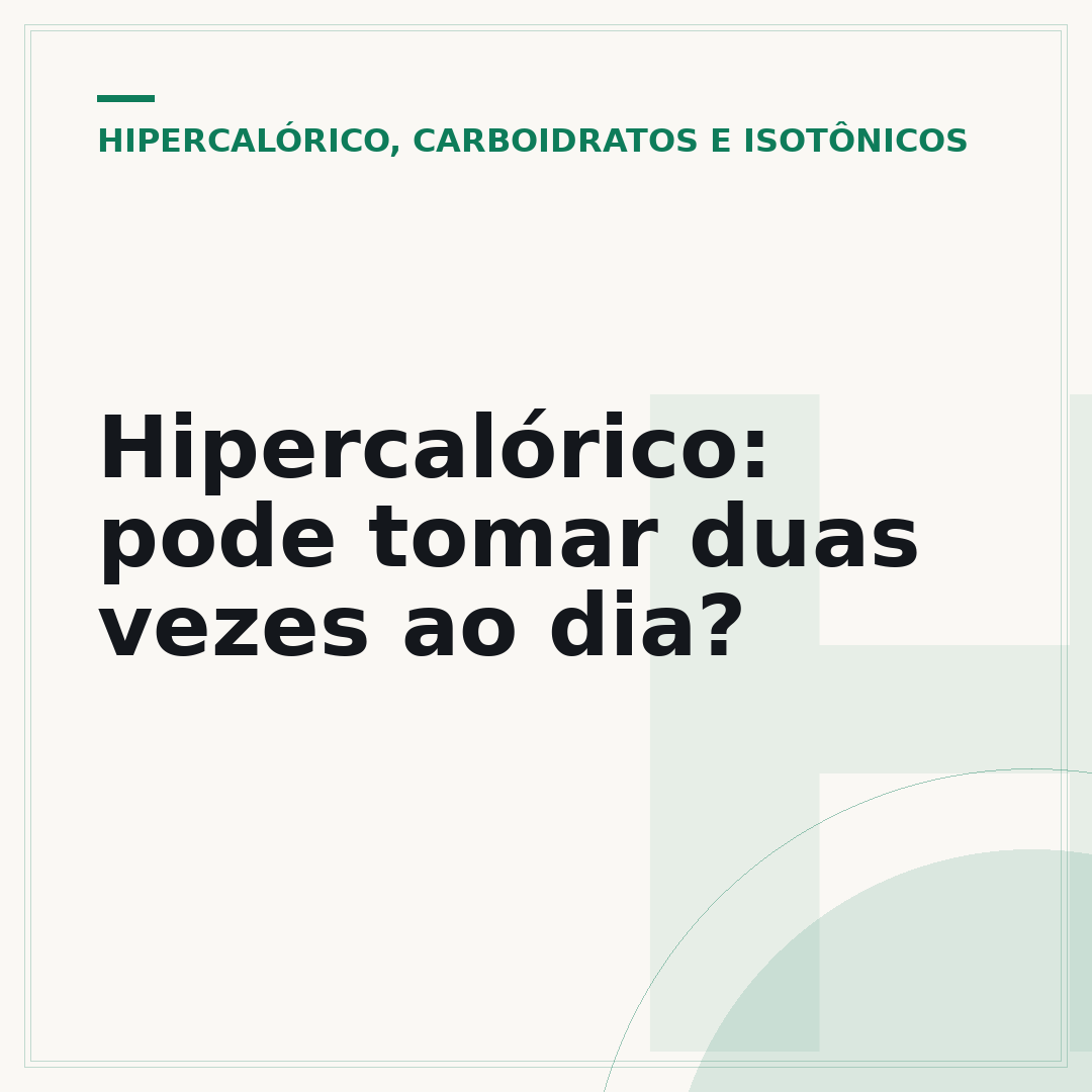 Hipercalórico: pode tomar duas vezes ao dia?