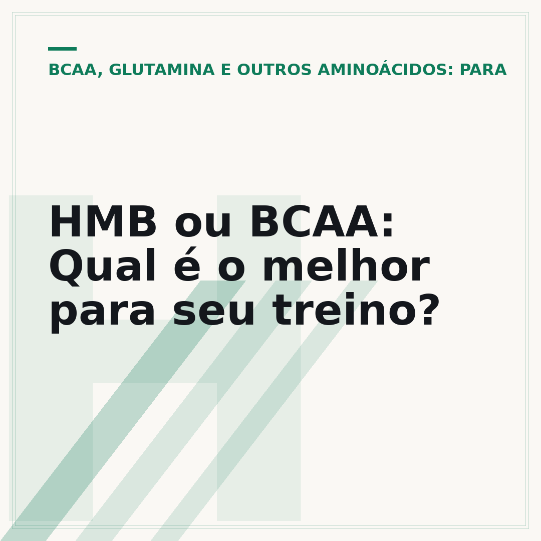 HMB ou BCAA: Qual é o melhor para seu treino?