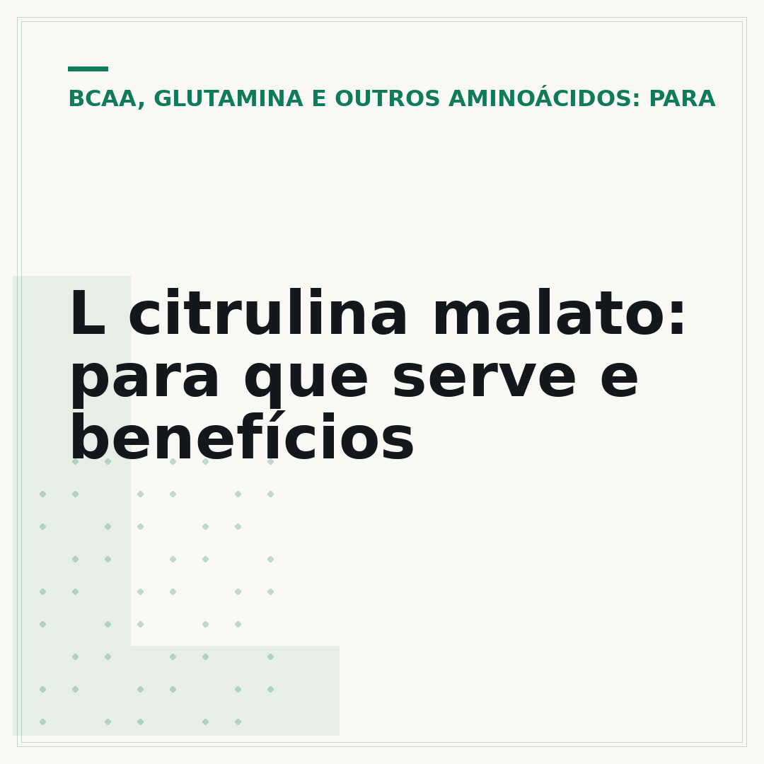 L citrulina malato: para que serve e benefícios