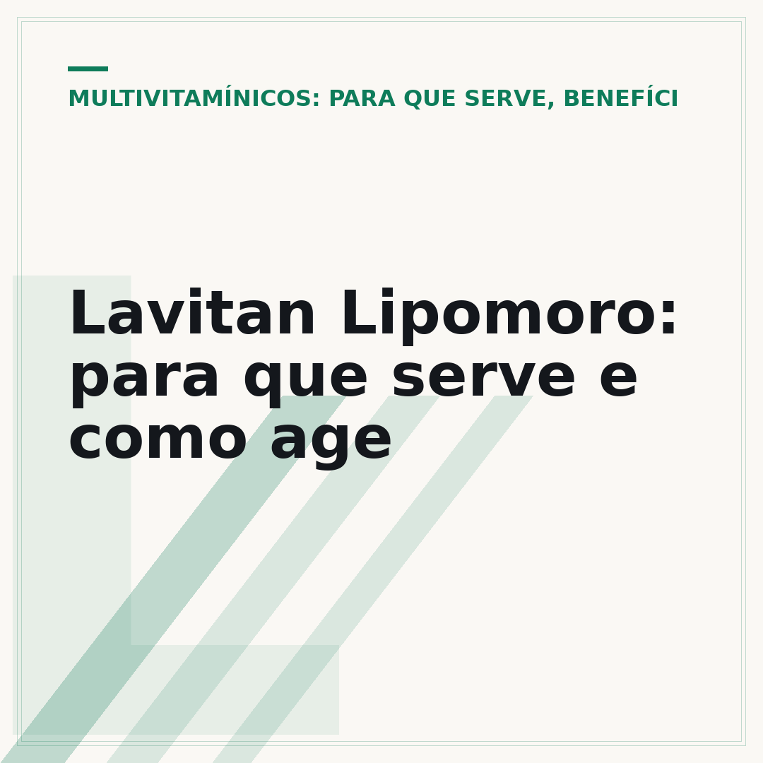 Lavitan Lipomoro: para que serve e como age