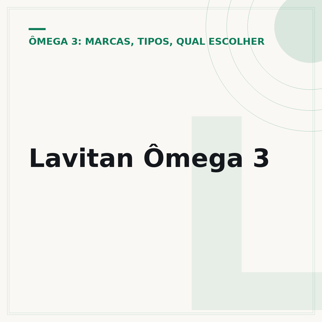 Lavitan Ômega 3