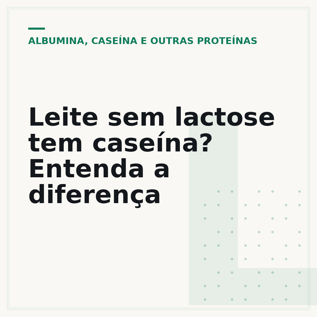 Leite sem lactose tem caseína? Entenda a diferença