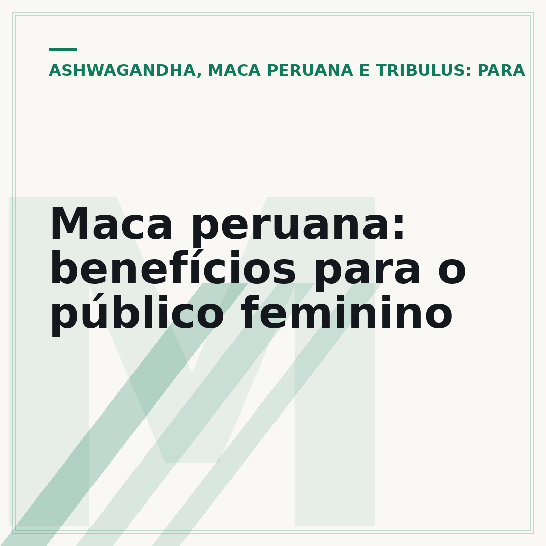 Maca peruana: benefícios para o público feminino