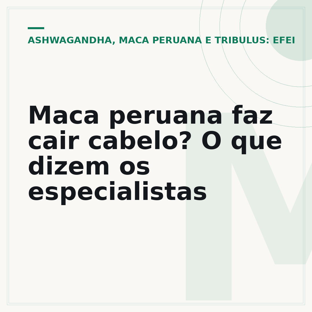 Maca peruana faz cair cabelo? O que dizem os especialistas