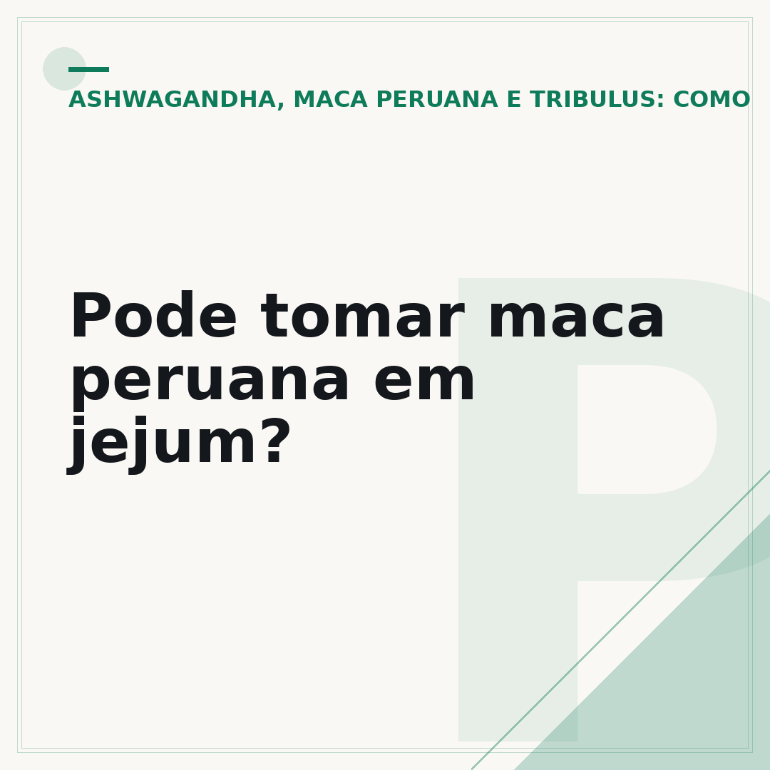 Pode tomar maca peruana em jejum?