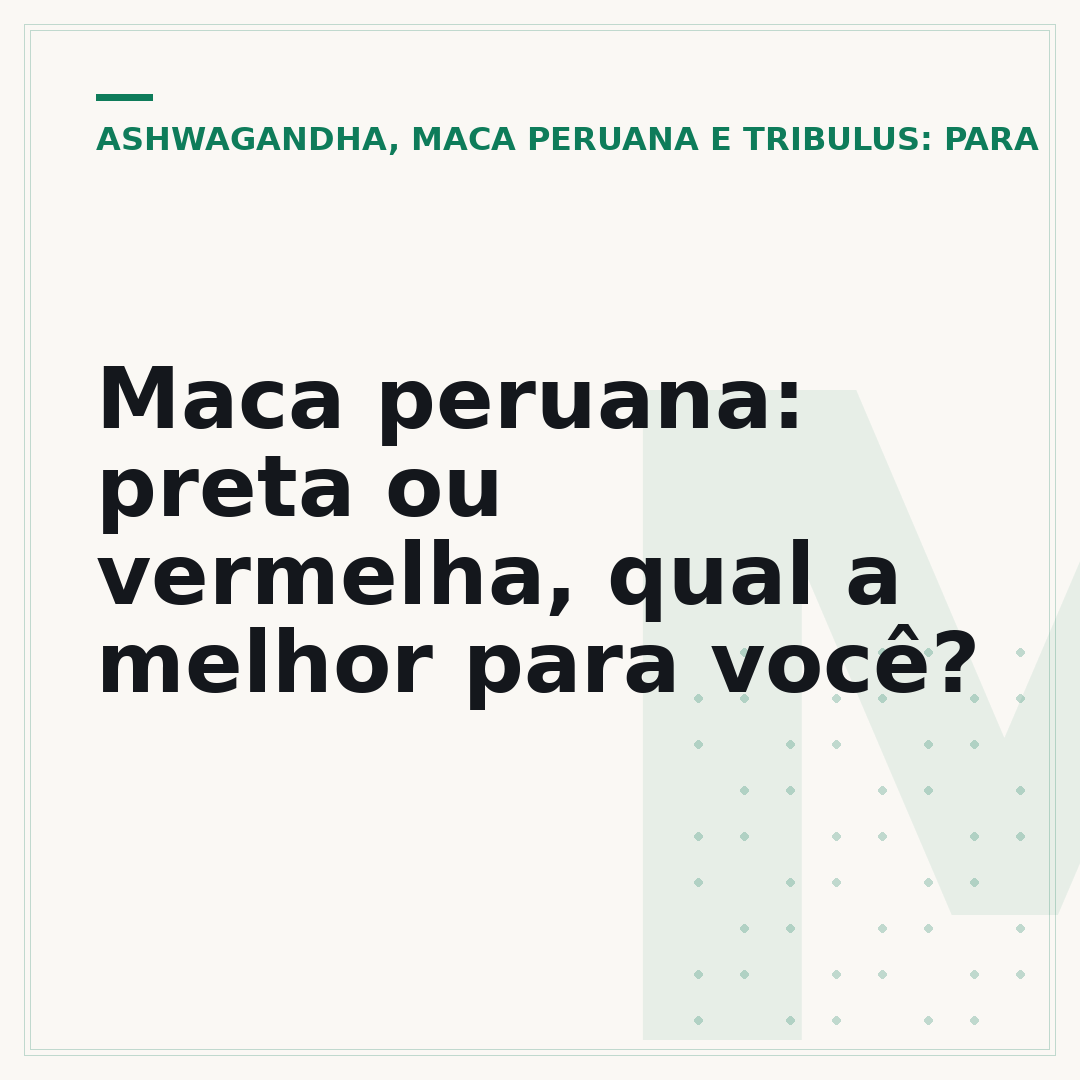 Maca peruana: preta ou vermelha, qual a melhor para você?