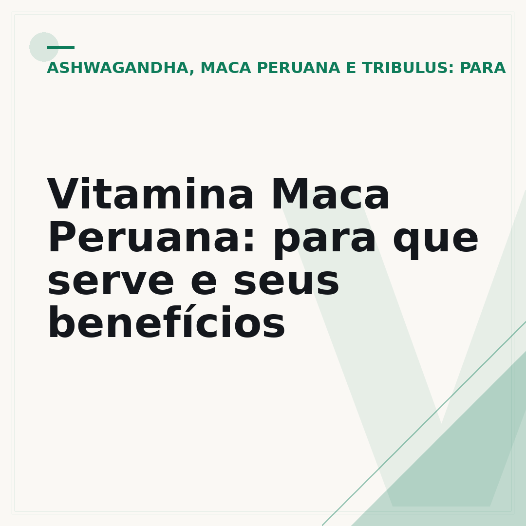 Vitamina Maca Peruana: para que serve e seus benefícios