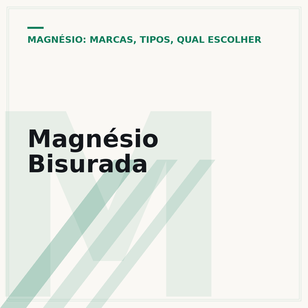 Magnésio Bisurada
