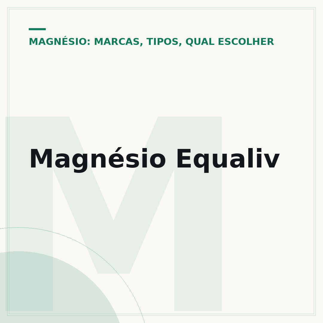 Magnésio Equaliv