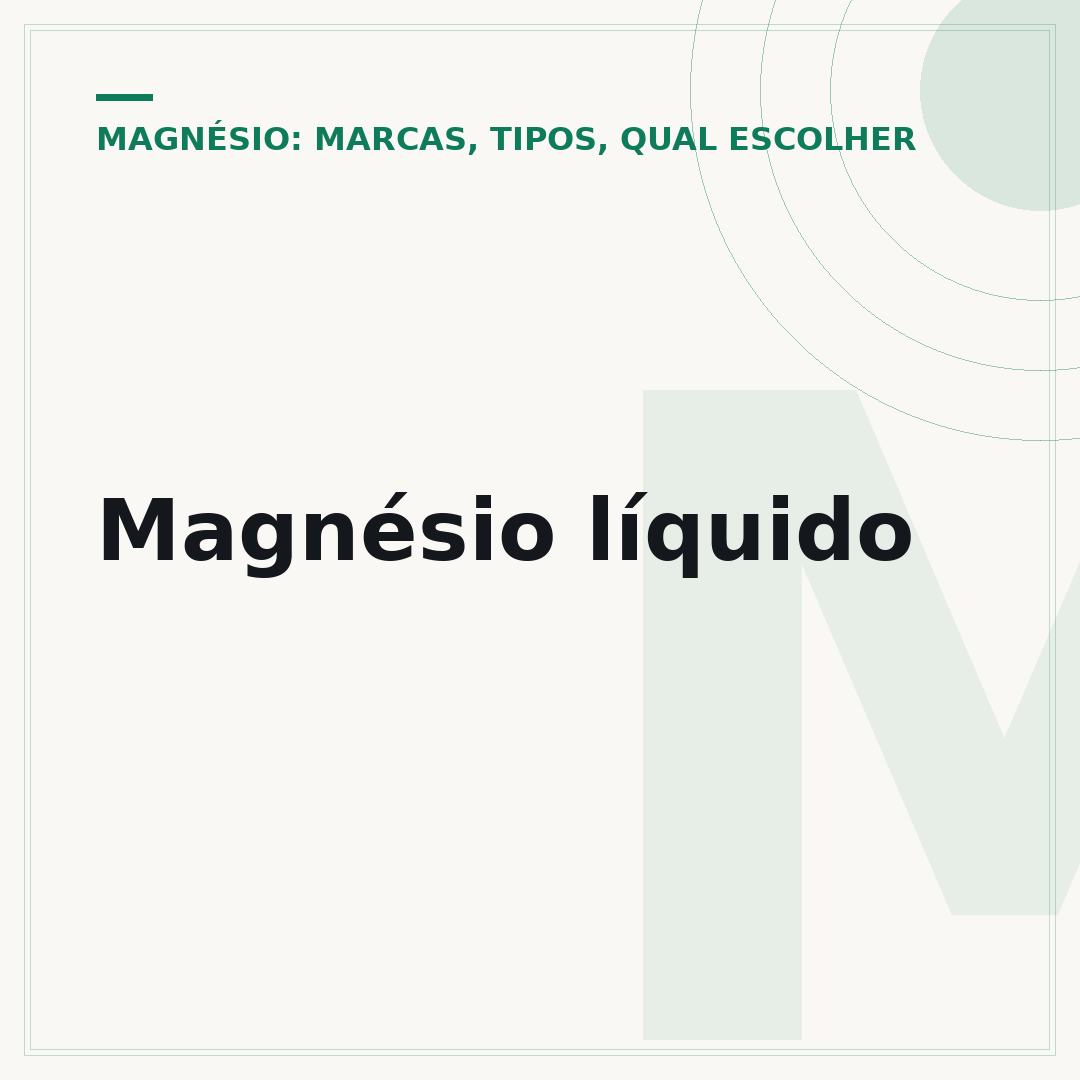 Magnésio líquido