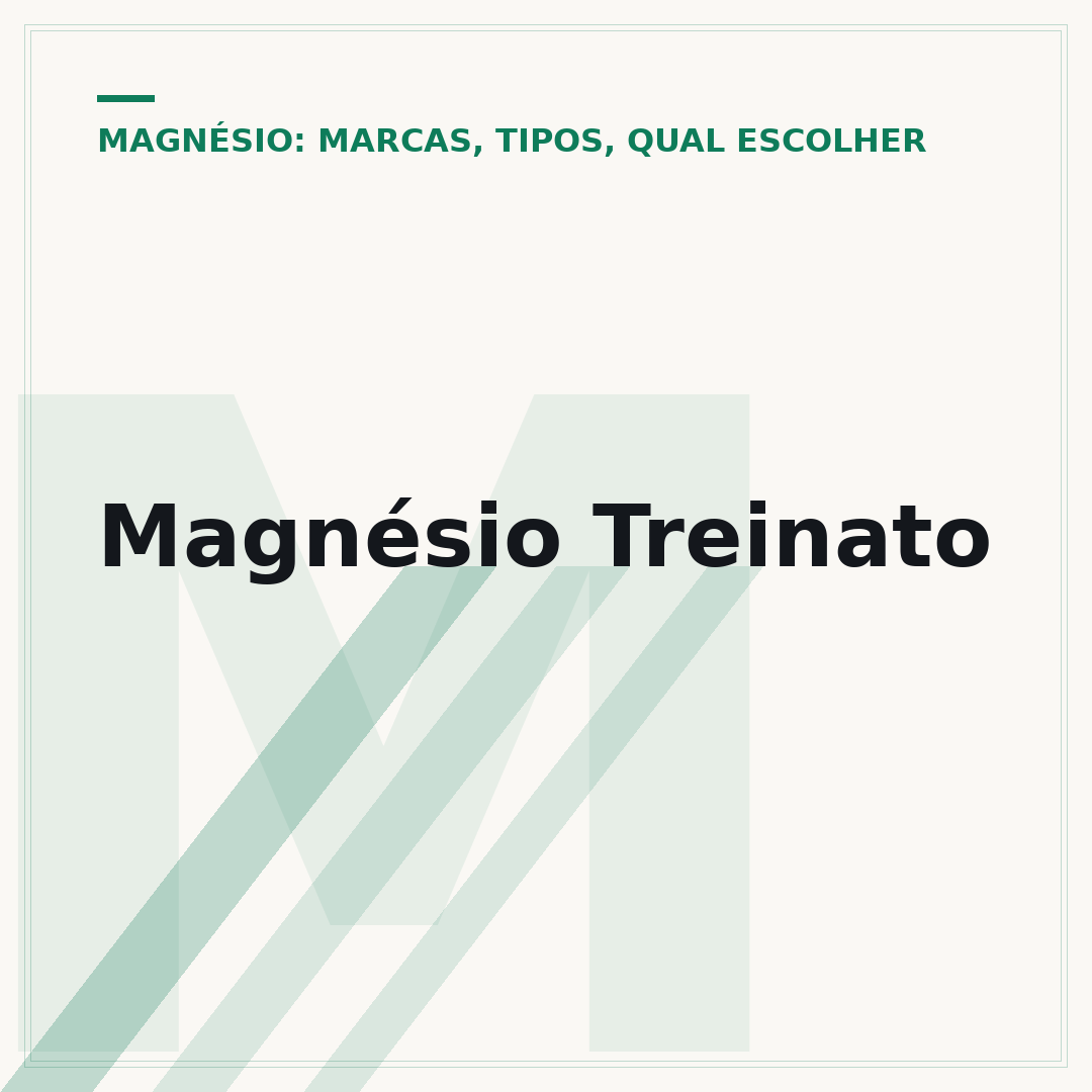Magnésio Treinato