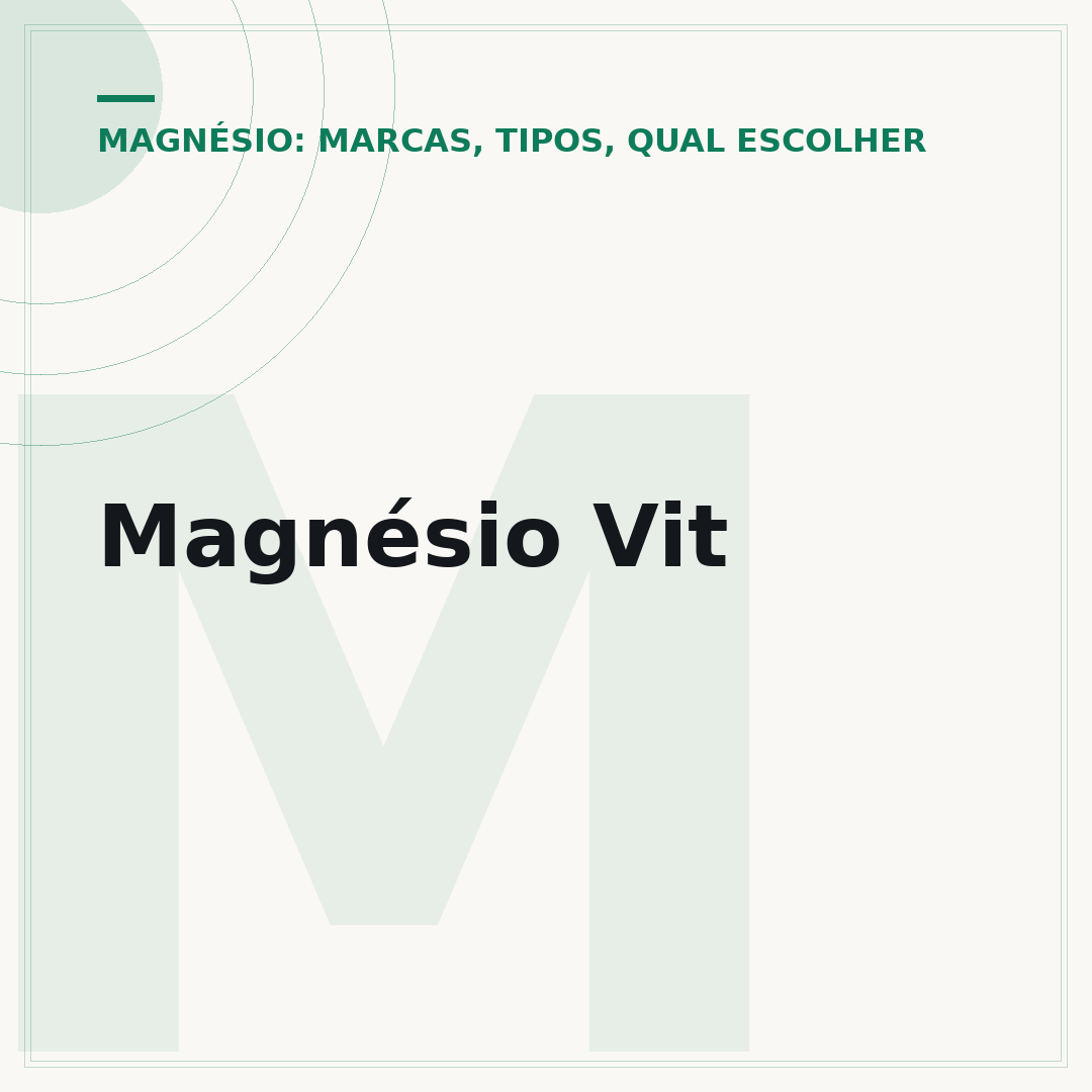 Magnésio Vit