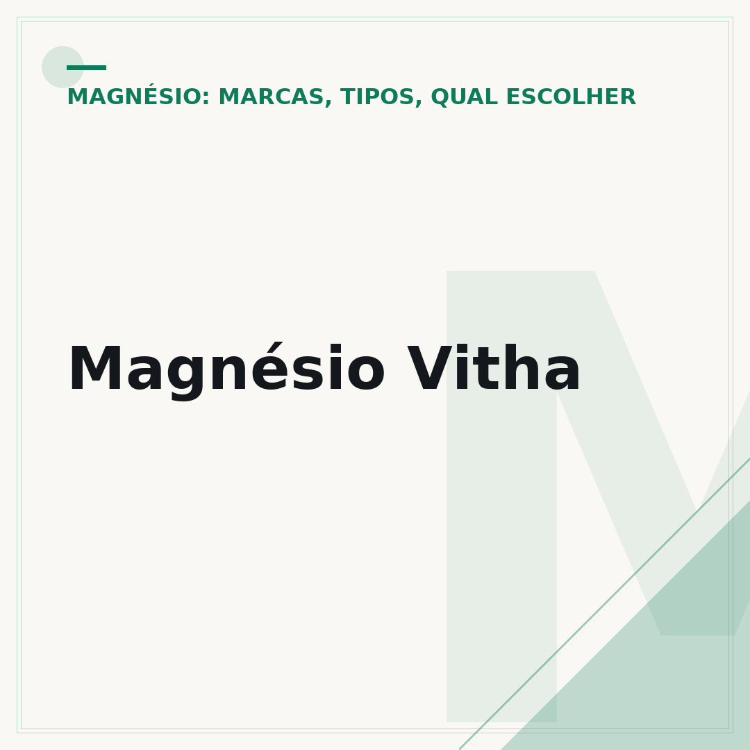 Magnésio Vitha